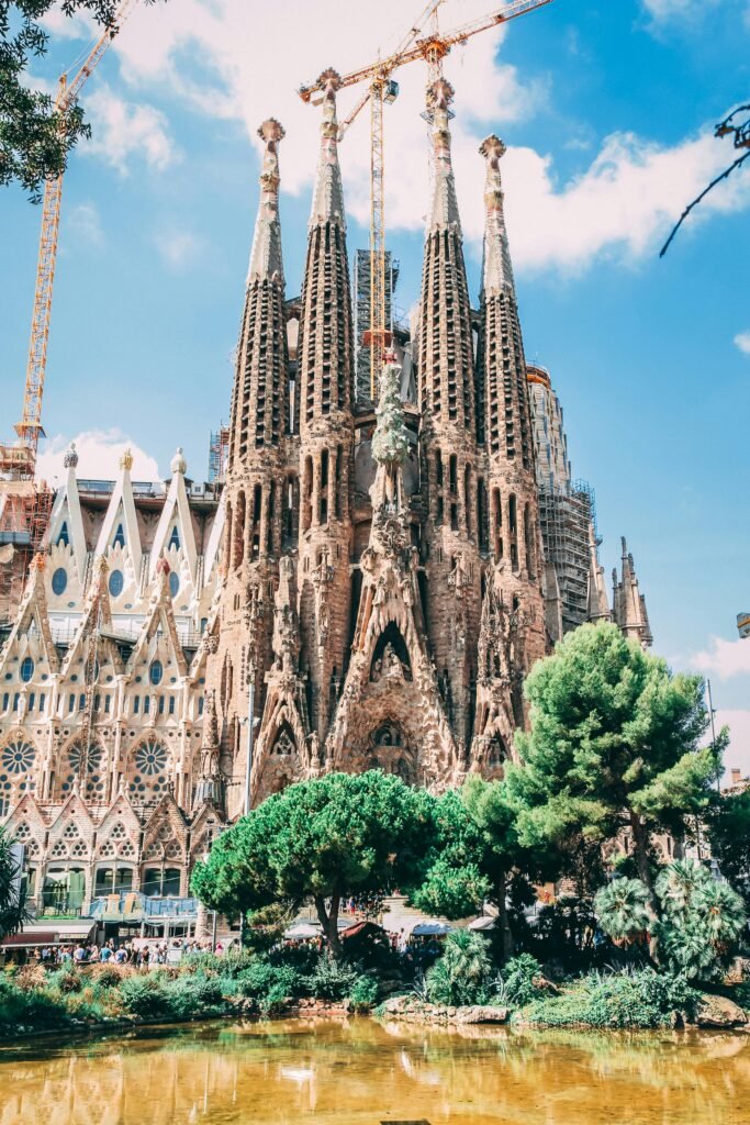 Sagrada Familia in Barcelona, one of the best places to travel in September