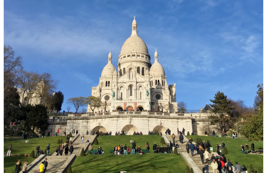Sacré-Cœur Basilica,  featured in our 4-day itinerary