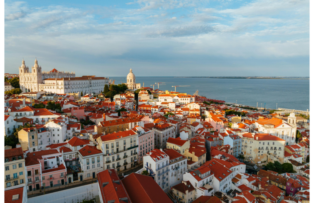 principe-real Lisbon, Portugal Skyline at Alfama