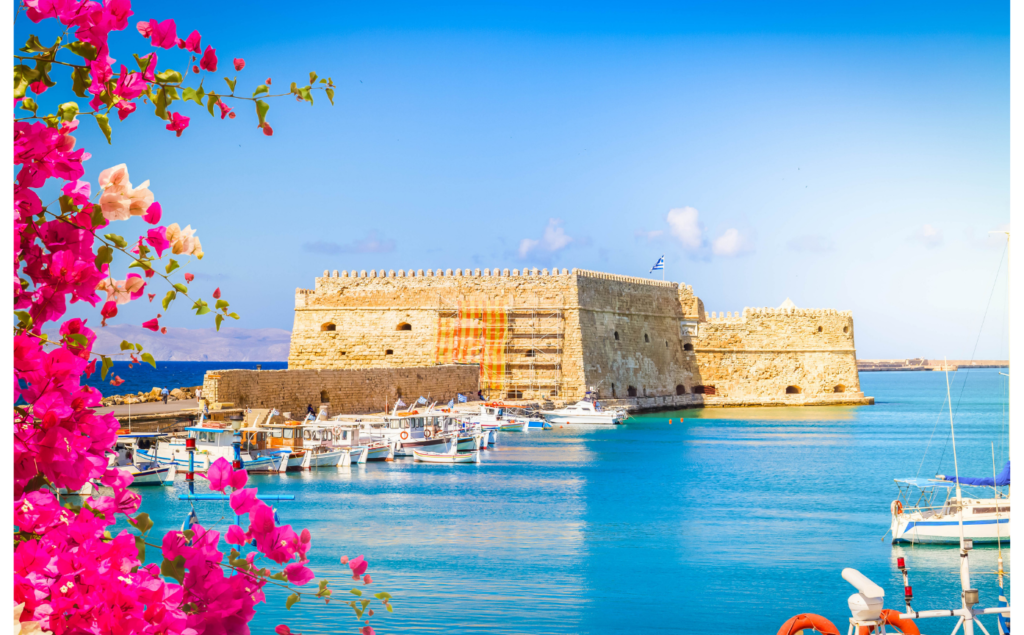 Heraklion Harbour, Crete, Greece