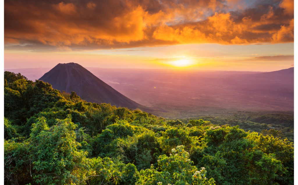 Volcano in El Salvador