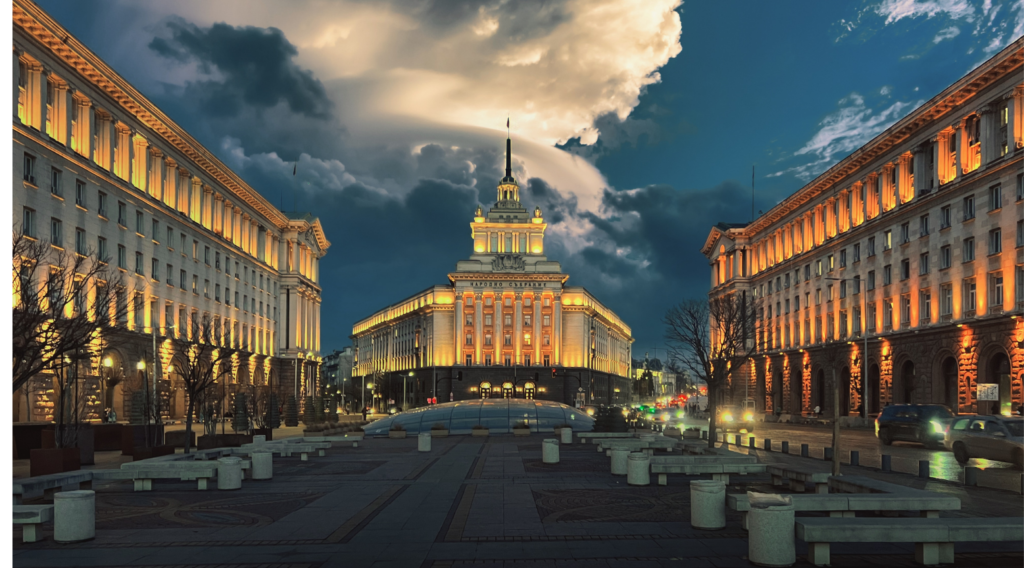 sofia-bulgaria-largo-government-buildings-night-cityscape