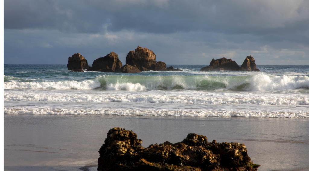 One Of The Best Beaches In Asturias-Playa de Aguilar