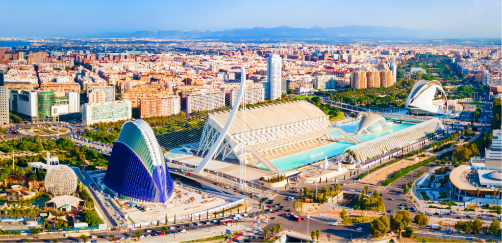 the city of art and scienc valencia