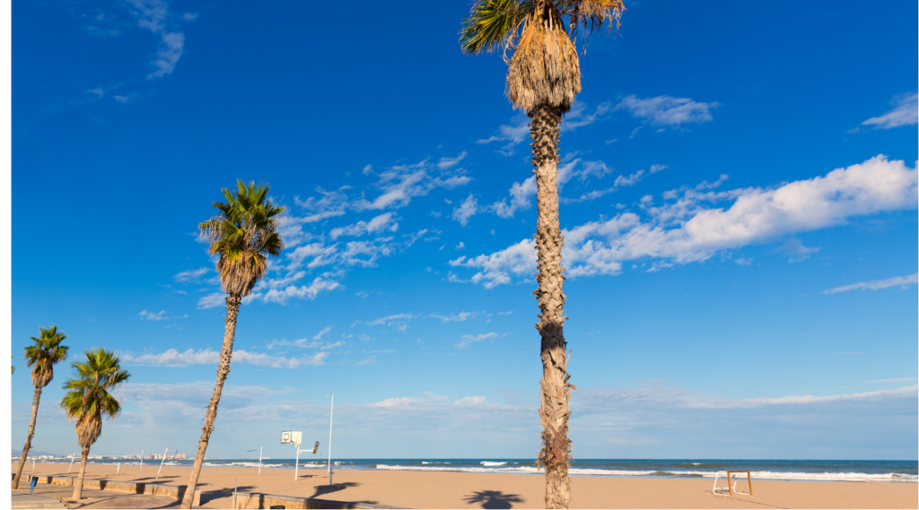 Malvarrosa_valencia_beach Beaches in Valencia